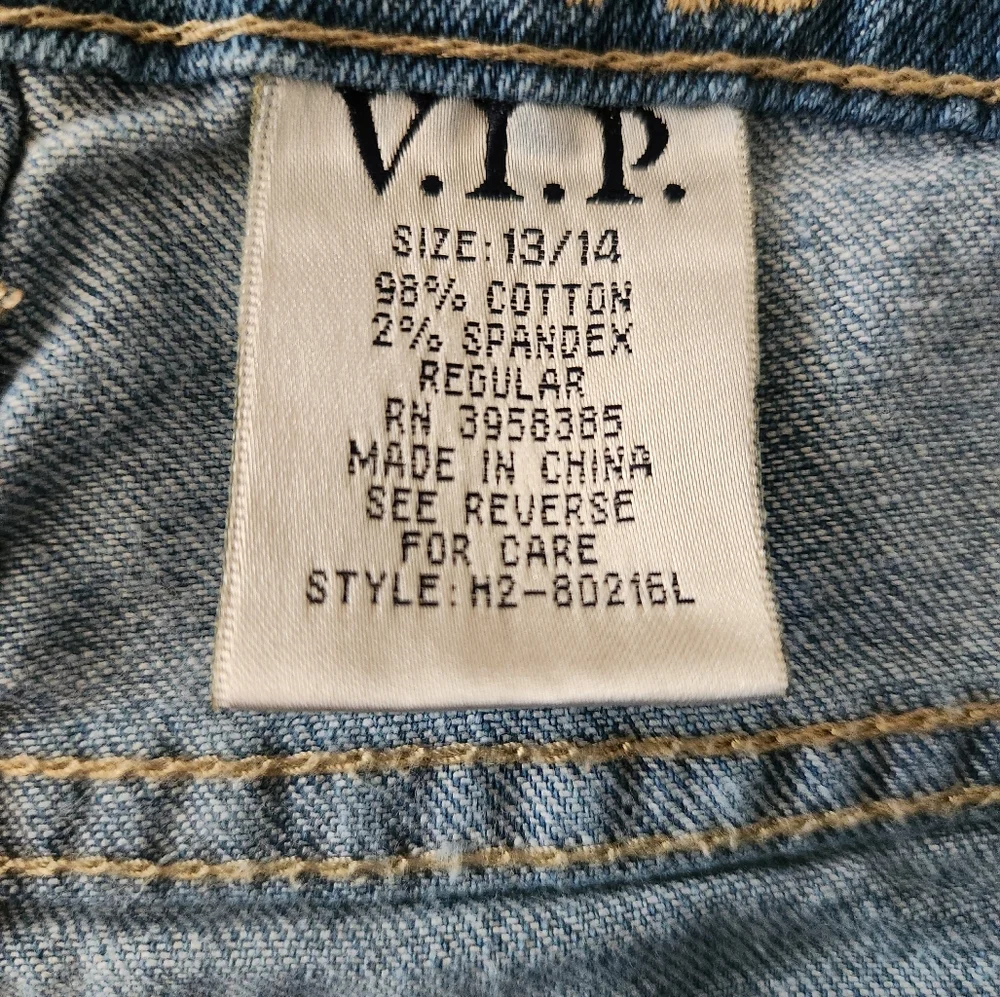 V.I.P. Patchwork Colorblock Jeans - Picture 6 of 10